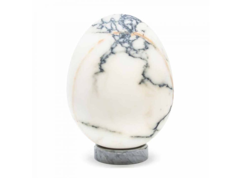 Elegant Design Egg in Italian Luxury Marble Decor
