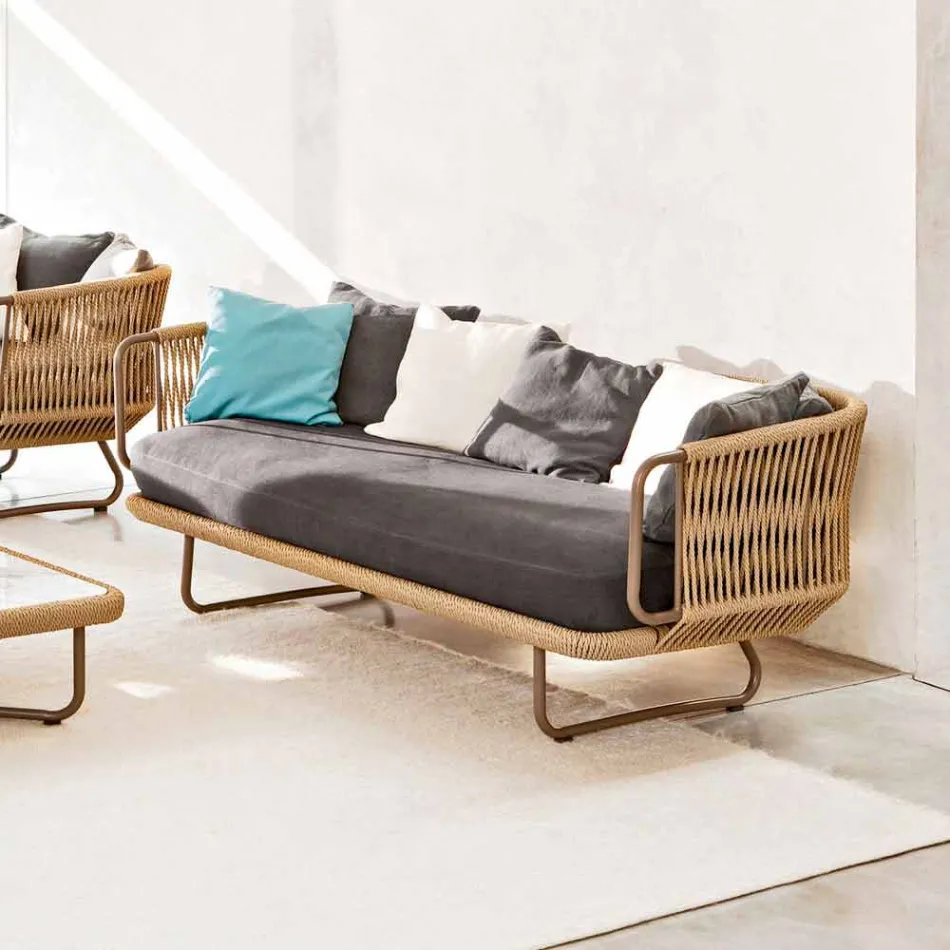 Varaschin Babylon 2 seater sofa with a modern design Viadurini