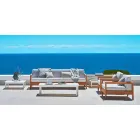 Varaschin Bali modern outdoor armchair in upholstered fabric Viadurini