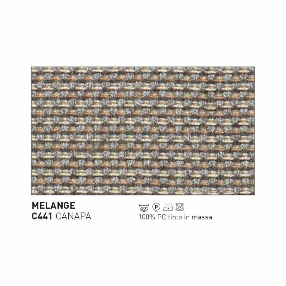 Varaschin Emma modern outdoor armchair in fabric and aluminum Viadurini