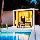 Varaschin Kolonaki modern garden table in different sizes Viadurini