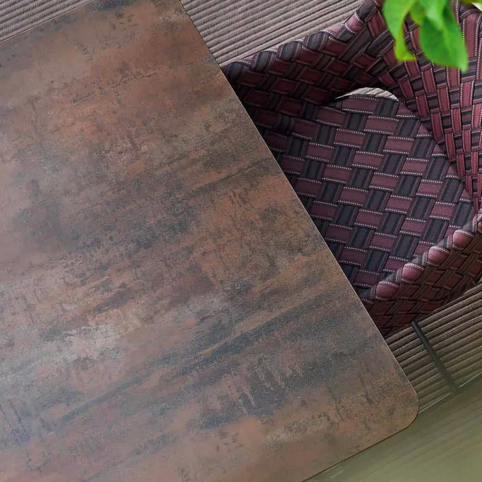 Varaschin Kolonaki modern garden table in different sizes Viadurini