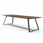 Varaschin Kolonaki modern garden table in different sizes Viadurini