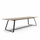 Varaschin Kolonaki modern garden table in different sizes Viadurini