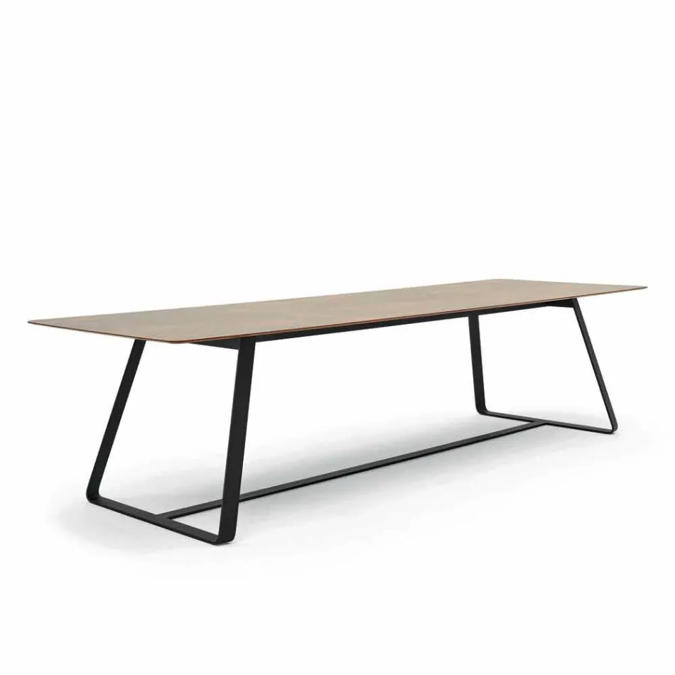 Varaschin Kolonaki modern garden table in different sizes Viadurini