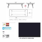 Varaschin Link extending garden table H 65 cm, up to 350 cm Viadurini