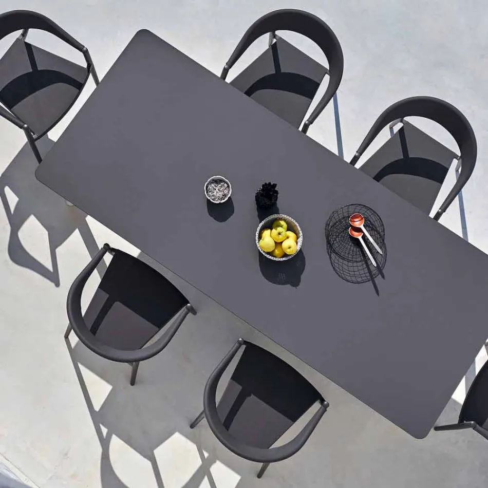 Varaschin Link extending garden table H 65 cm, up to 350 cm Viadurini