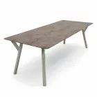 Varaschin Link extending garden table H 65 cm, up to 350 cm Viadurini