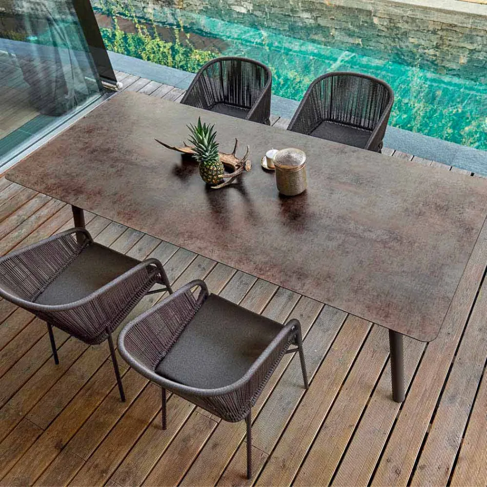 Varaschin Link outdoor dining table or interior H 65 cm Viadurini