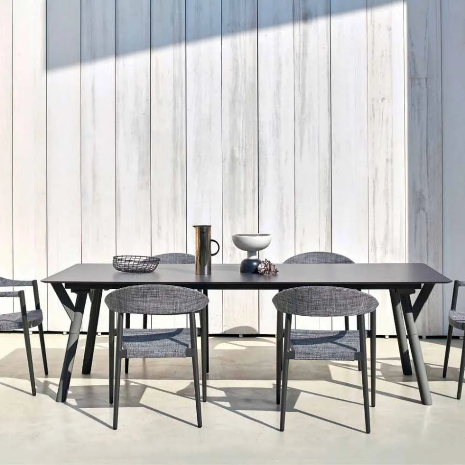 Varaschin Link outdoor dining table or interior H 65 cm Viadurini