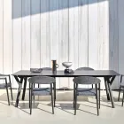 Varaschin Link garden or indoor dining table H 75 cm Viadurini