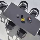 Varaschin Link garden or indoor dining table H 75 cm Viadurini