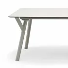 Varaschin Link garden or indoor dining table H 75 cm Viadurini