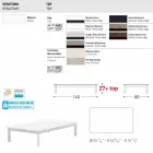 Varaschin System design outdoor coffee table in painted aluminum Viadurini