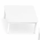 Varaschin System design outdoor coffee table in painted aluminum Viadurini