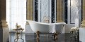 Freestanding classic design bathtub made 100 % in Italy, Fregona