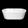 Nicole Small white acrylic freestanding bathtub 1675x777 mm