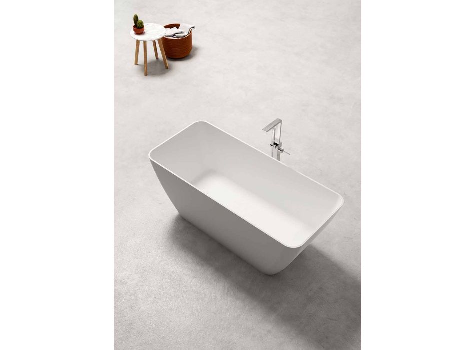 Freestanding Modern Design Bathroom Glossy White or Matt - Face Viadurini
