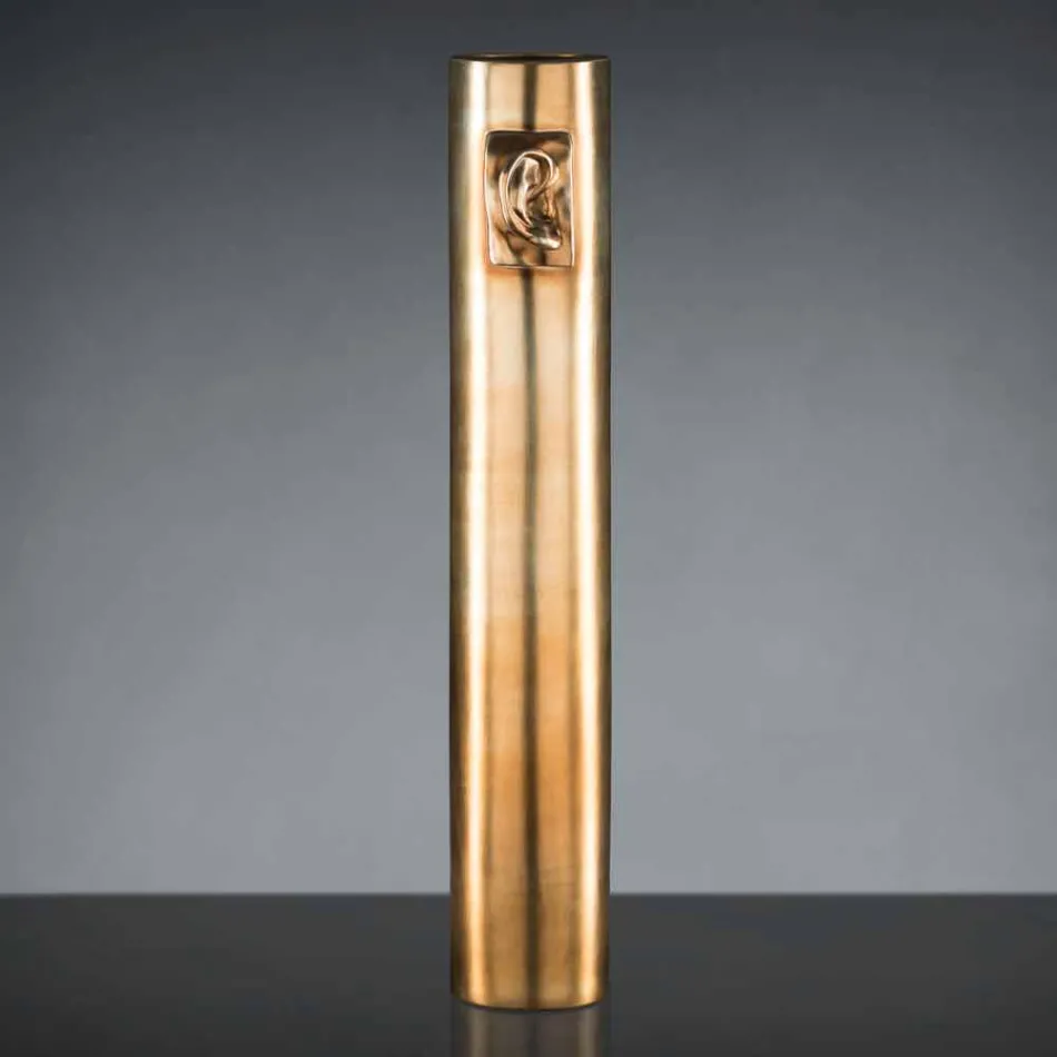 Tall Artisan Vase in Colored Ceramic Made in Italy - Monte Viadurini