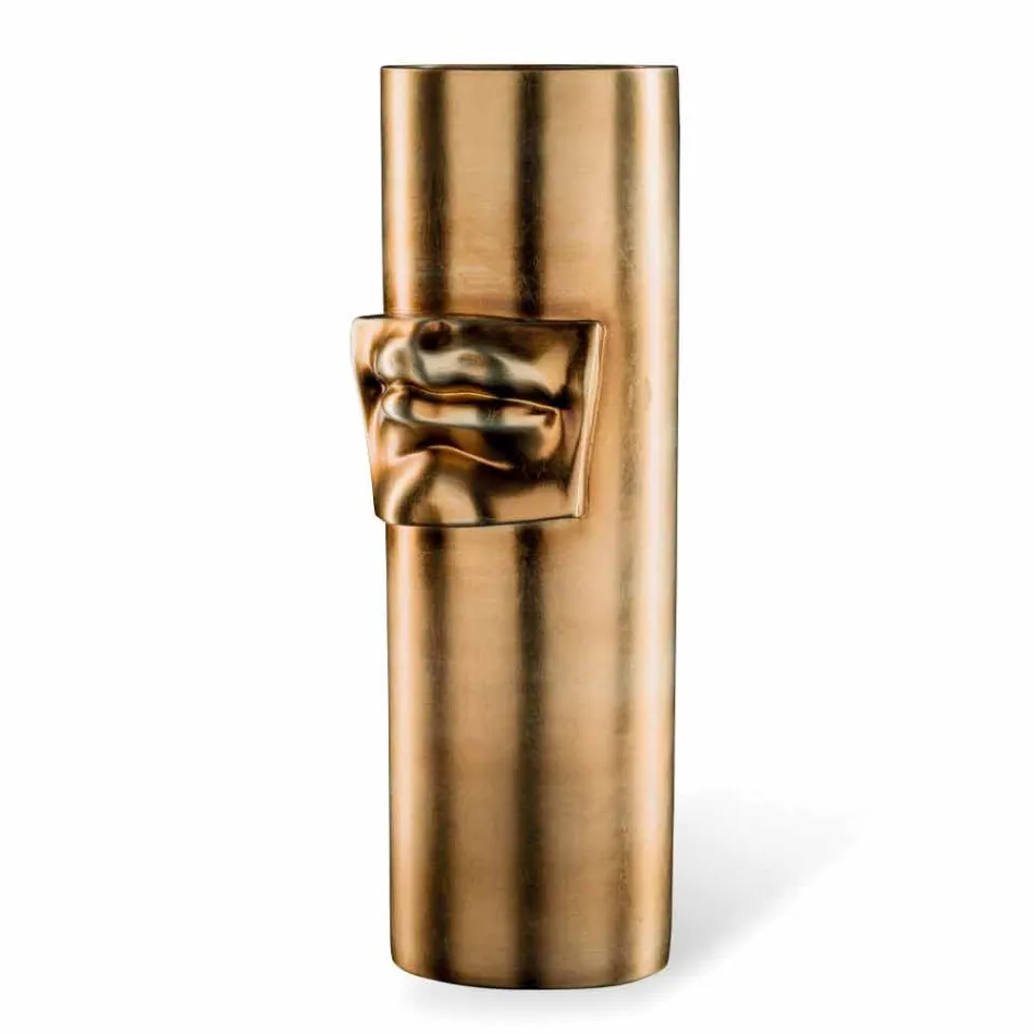 Tall Decorative Vase in Colored Ceramic Handmade in Italy - Monte Viadurini