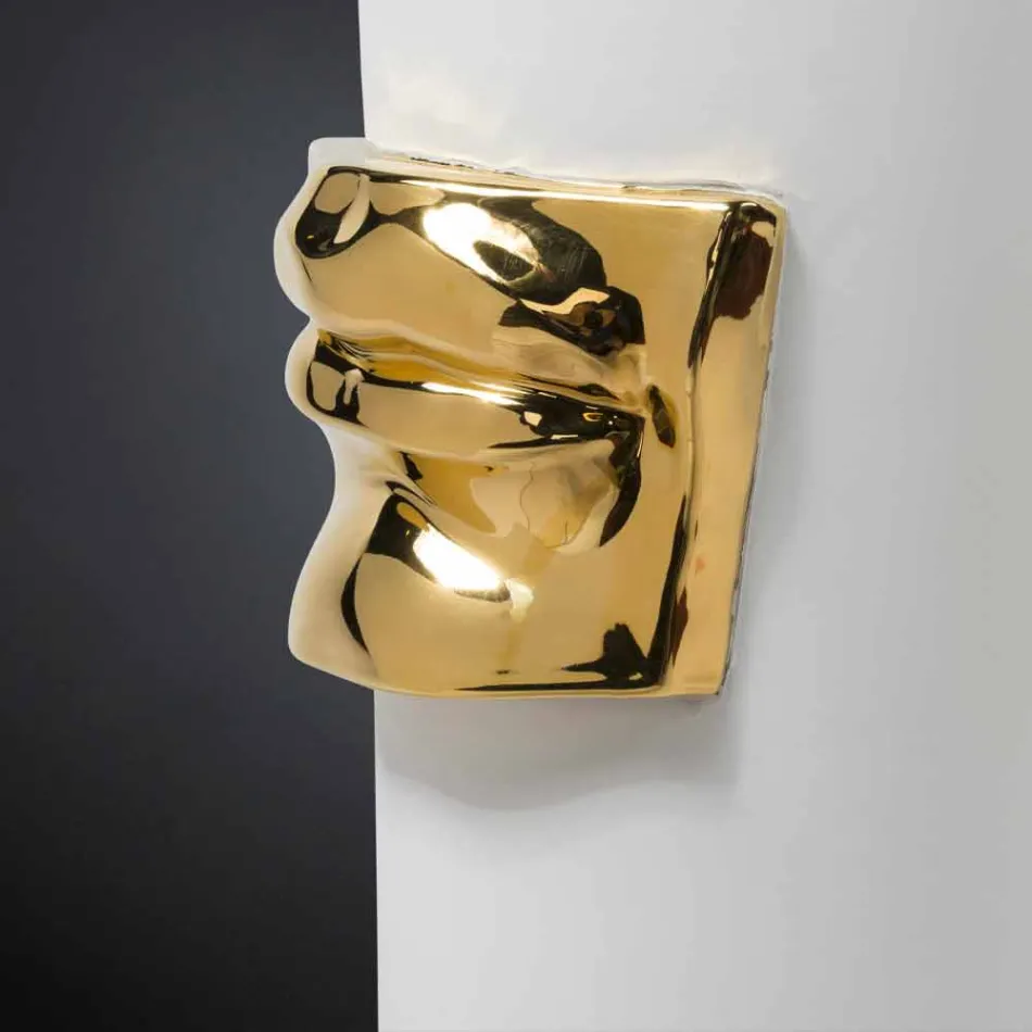 Tall Decorative Vase in Colored Ceramic Handmade in Italy - Monte Viadurini