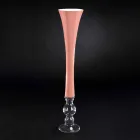 Tall Decorative Stained Glass Vase Made in Italy - Singapore Viadurini