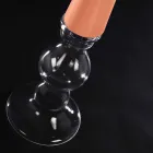 Tall Decorative Stained Glass Vase Made in Italy - Singapore Viadurini