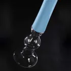 Tall Decorative Stained Glass Vase Made in Italy - Singapore Viadurini