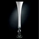 Tall Decorative Stained Glass Vase Made in Italy - Singapore Viadurini