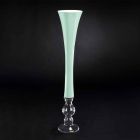 Tall Decorative Stained Glass Vase Made in Italy - Singapore Viadurini