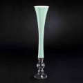 Tall Decorative Stained Glass Vase Made in Italy - Singapore
