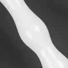 Tall Decorative Vase in Transparent and White Glass Made in Italy - Gondo Viadurini