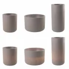 Vase with Garden Lighting or Living Room Colored Modern Design - Cilindrostar Viadurini