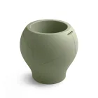Outdoor Vase in Various Finishes and Sizes in Polyethylene Made in Italy - Loto Viadurini