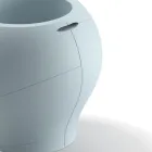 Outdoor Vase in Various Finishes and Sizes in Polyethylene Made in Italy - Loto Viadurini