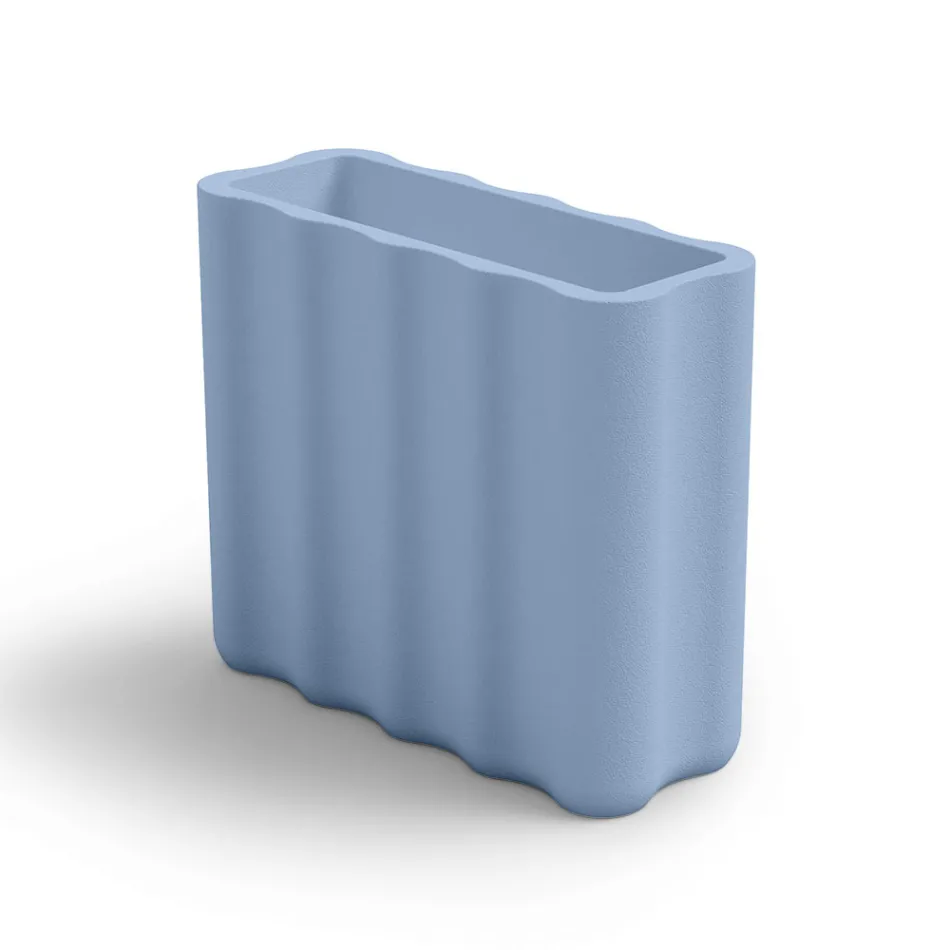 Outdoor Vase in Colored Polyethylene 2 Sizes Made in Italy - Barbia Viadurini