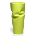 Matt Colored Polyethylene Outdoor Vase Made in Italy - Proud