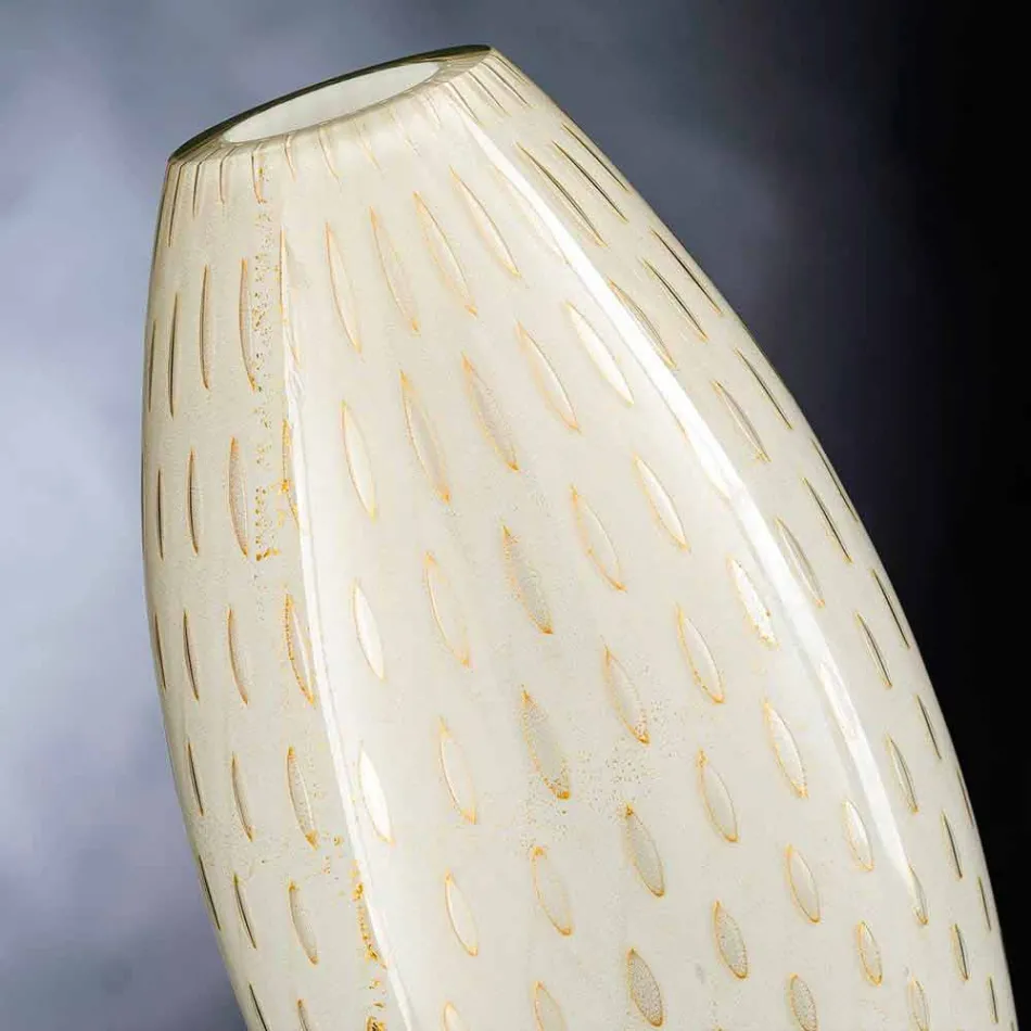 Indoor Vase in Colored Murano Blown Glass Made in Italy - Asper Viadurini