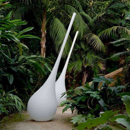 Decorative Ground Vase for Outdoor or Indoor Plastic - Ampoule by Myyour Viadurini