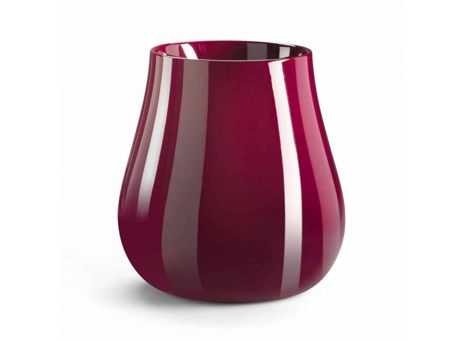 Decorative Design Drop Vase in Polyethylene Made in Italy - Monita Viadurini