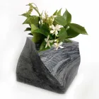 Decorative Design Vase in Bardiglio or Carrara Marble Made in Italy - Prisma Viadurini