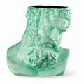 Handmade Colored Ceramic Decorative Vase Made in Italy - Maciste