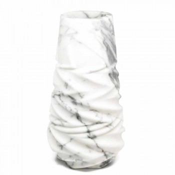 Arabesque Marble Design Decorative Vase Made in Italy - Brock