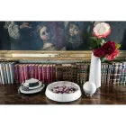 Modern White Carrara Marble Decorative Vase Made in Italy - Cairo Viadurini