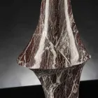Decorative Vase in Red Marble with White Veins Made in Italy - Original Viadurini