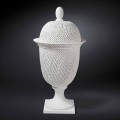 Elegant Indoor Ceramic Vase Handmade Made in Italy - Napoleone