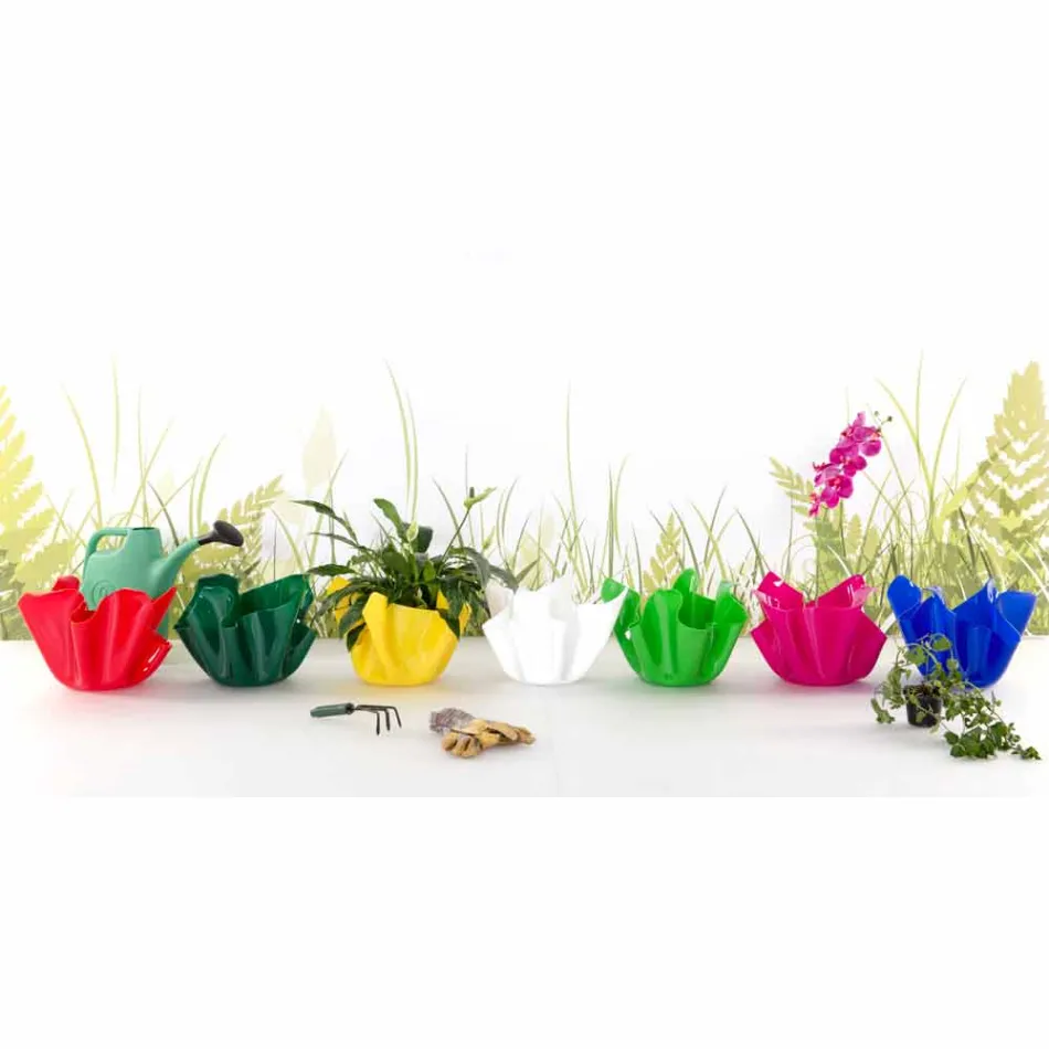 Vase foxia from interior / exterior design Pina, made in Italy Viadurini