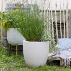 Vase Illuminated Exterior and Interior Modern Design Colored Plastic - Svasostar Viadurini