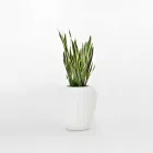 Modern Design Luminous Outdoor Vase in Polyethylene, 2 Pieces - Skin by Myyour Viadurini