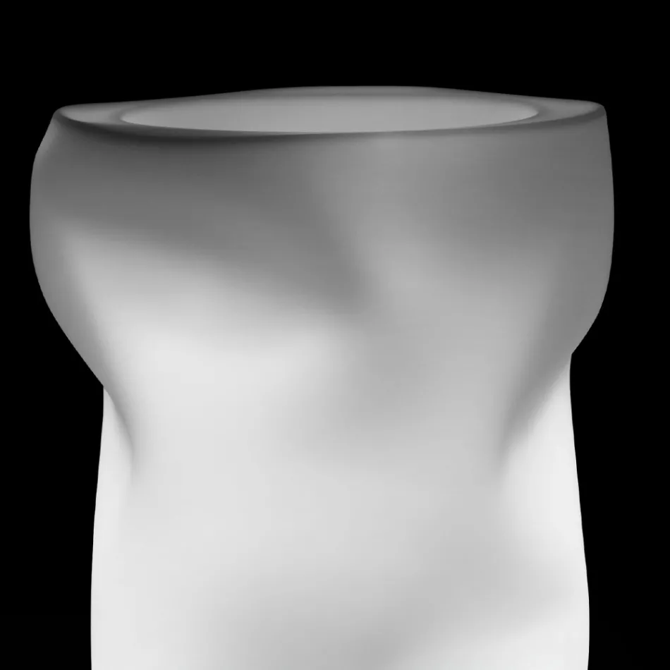 Bright Outdoor Vase in Opaque Polyethylene Made in Italy - Proud Viadurini